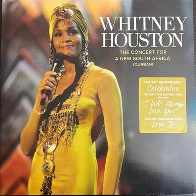 LP Record WHITNEY HOUSTON - The Concert For A New South Africa  19802819821 Arista 2024 USA & Cana Soul/Funk