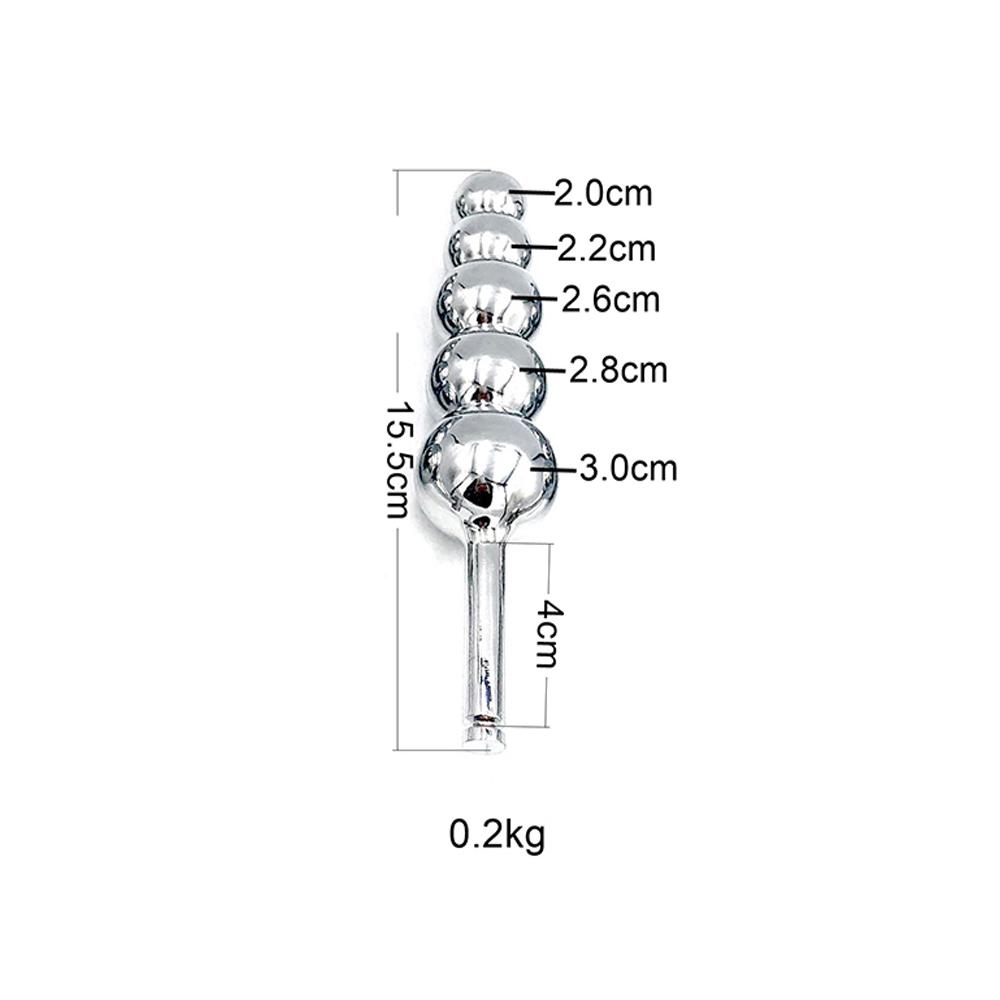 Sex Toys Removable Chastity Belt Accessories Anal Beads Anus Vagina Plug Silicone Dildo 4/5 Ball Men Women Couples Masturbator