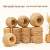 Natural Coarse Jute Rope for DIY Projects, Binding, and Retro-Style Ornaments