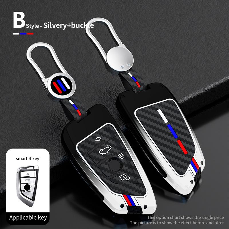 Car Key Case Cover Shell Fob for BMW X1 X3 X4 X5 F15 X6 F16 G30 7 Series G11 F48 F39 520 525 F30 118i 218i 320i  Accessories