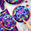 142pcs 9th Video Game Birthday Decorations for Boys 9th Gaming Birthday Party Supplies Tableware 9th Video Game On Plates Napkins Banner Tablecloth