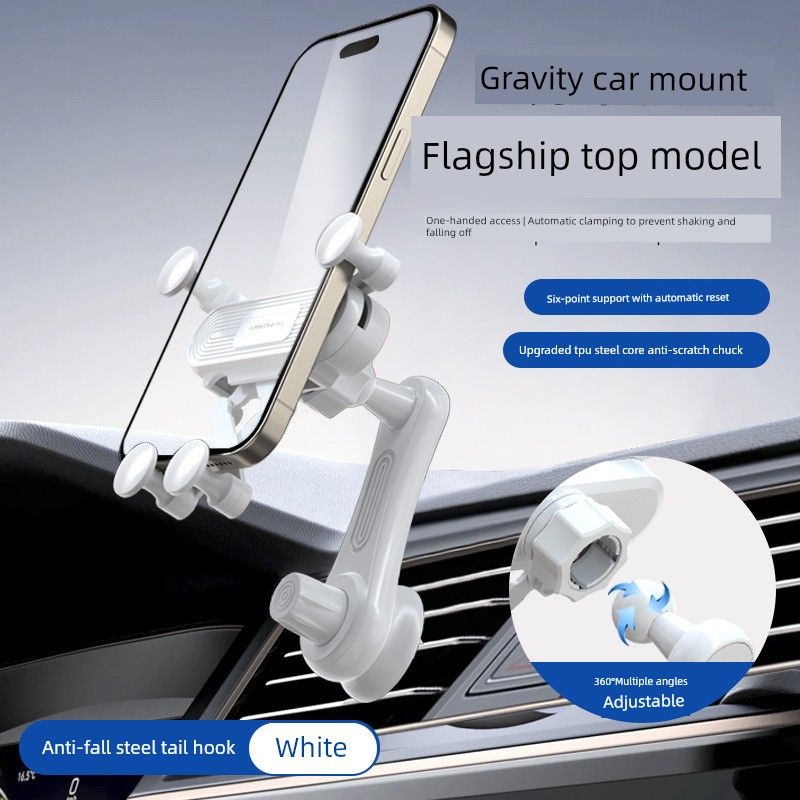2024 New Model Mobile Phone Car Mount for Air Vent, Universal Car Support for Navigation, Fixed in the Car