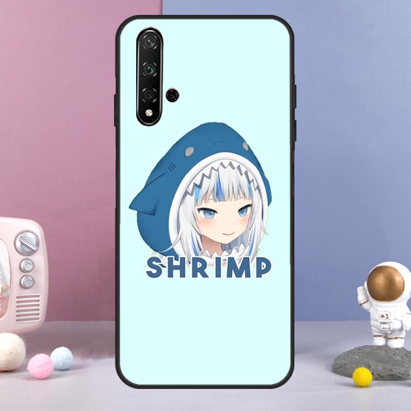 Anime Hololive Gawr Gura Für Huawei Nova Y60 Y61 Y70 Y72 Y73 Y90 Y91 9 10 SE 7i 8i 11i 12i P30 P40 Lite P60 Pro Hülle