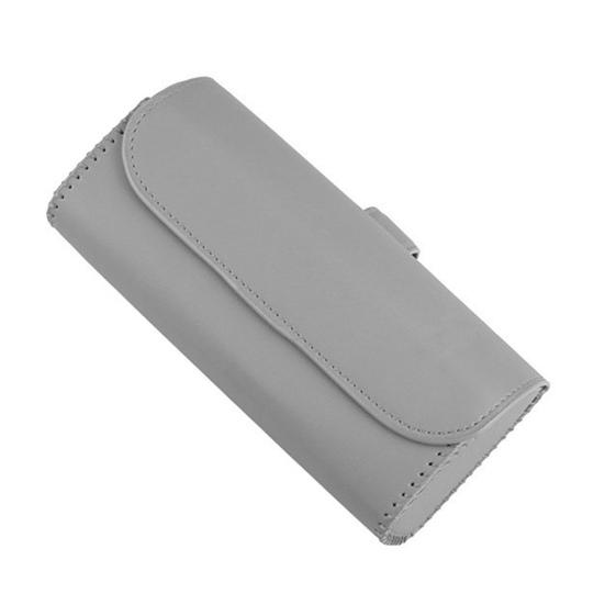 

Держатель для солнцезащитных очков с застежкой, скрытая магнитная установка, простой козырек, автомобильный солнцезащитный универсальный авто серый