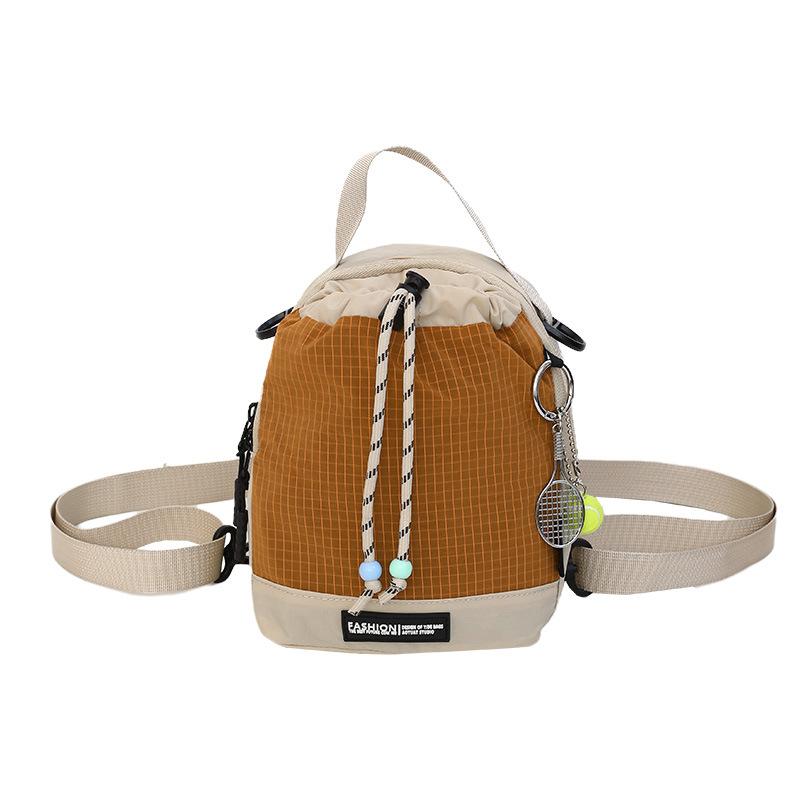 Dual-purpose messenger water cup bag outdoor sports backpack niche leisure shoulder bag light hiking kettle bag