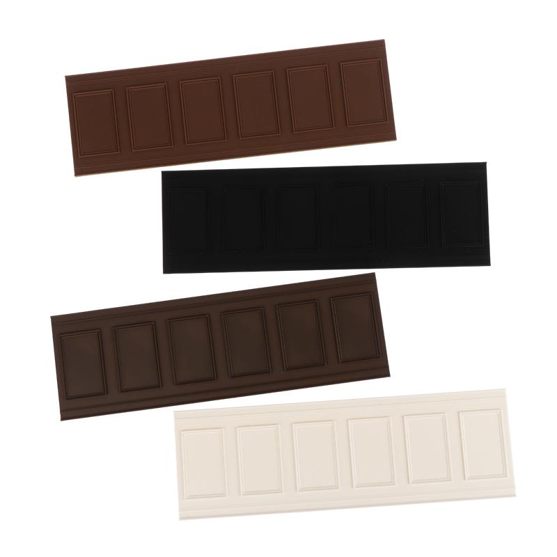 Dollhouse Mini Wall Panel Window Panel for Doll House DIY Decoration Accessories