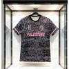 3D Printed Chilean Palestino Jersey 2425 A Rare Pink Football Team Shirt for Kids Quick-drying Breathable T-shirt FamilyMatching