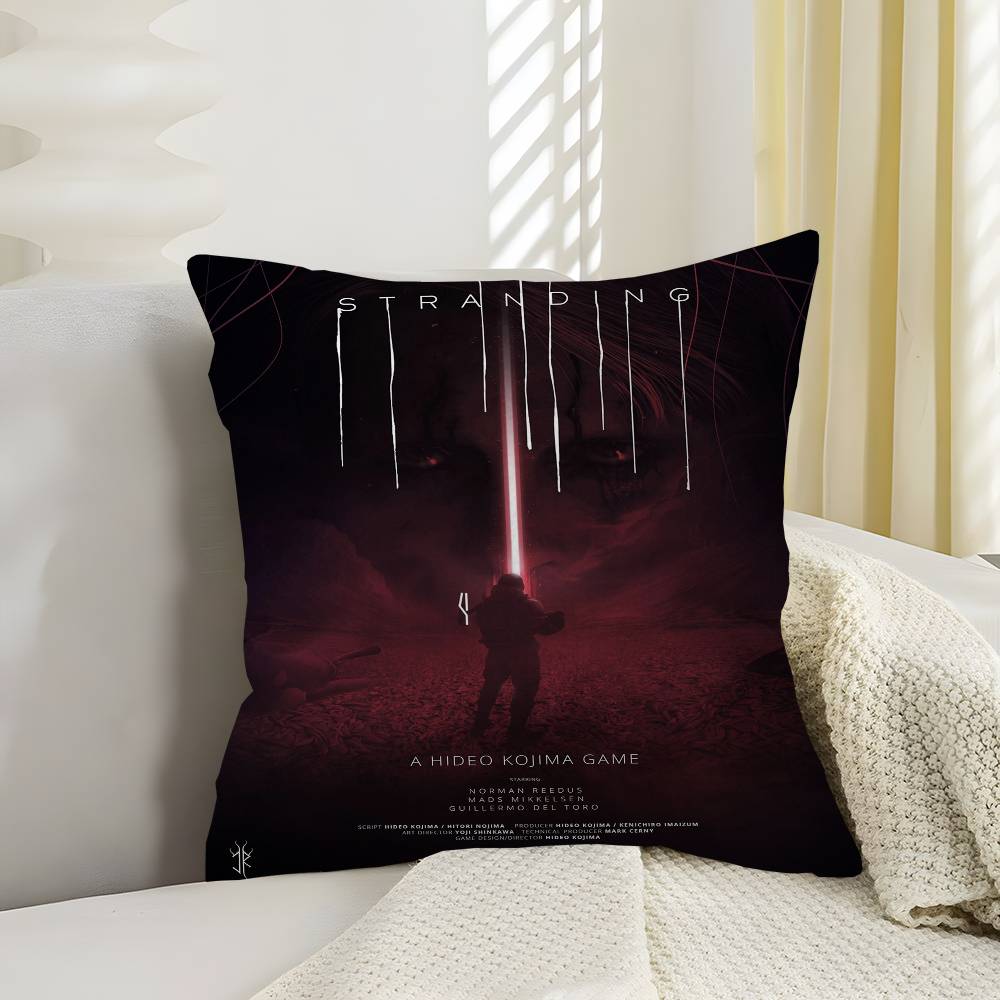 Game TV Death Stranding Personalized picture text home decorative pillows Household Gifts 45x45cm