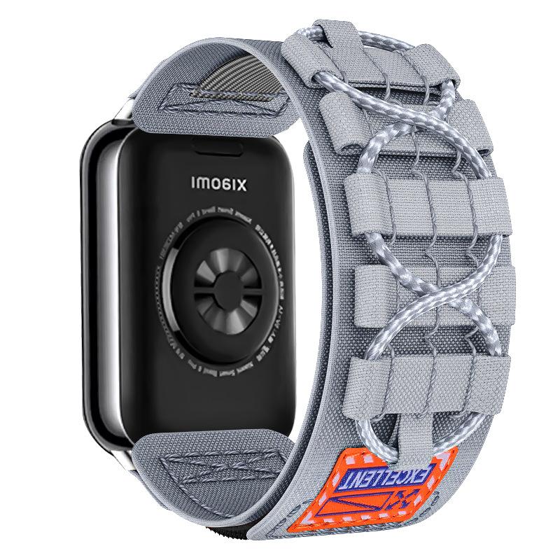 Nylon Loop Strap für Xiaomi Mi 8 Pro/Redmi Uhr 4 Ersatz Armband Geflochtene Sport Gürtel Männer Frauen Armband Quick Release