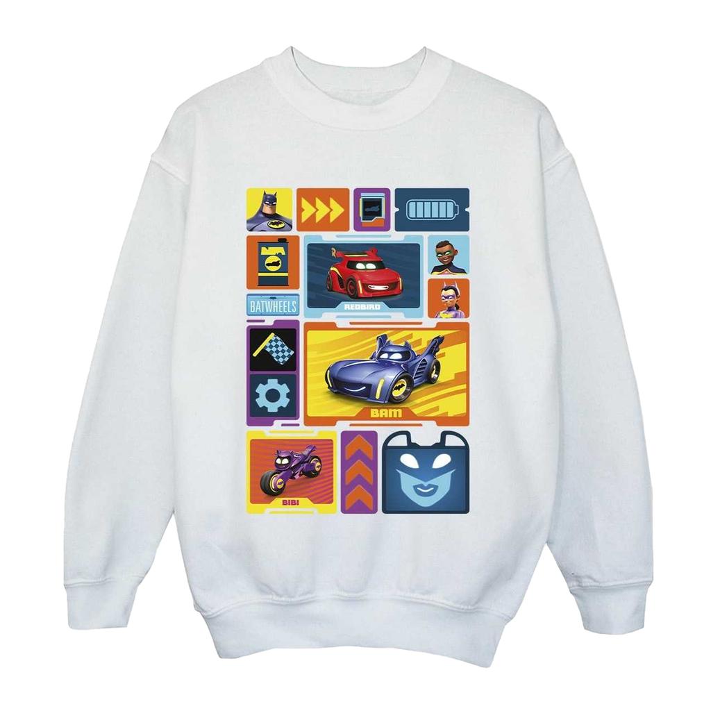 Batwheels Boys Collage Sweatshirt