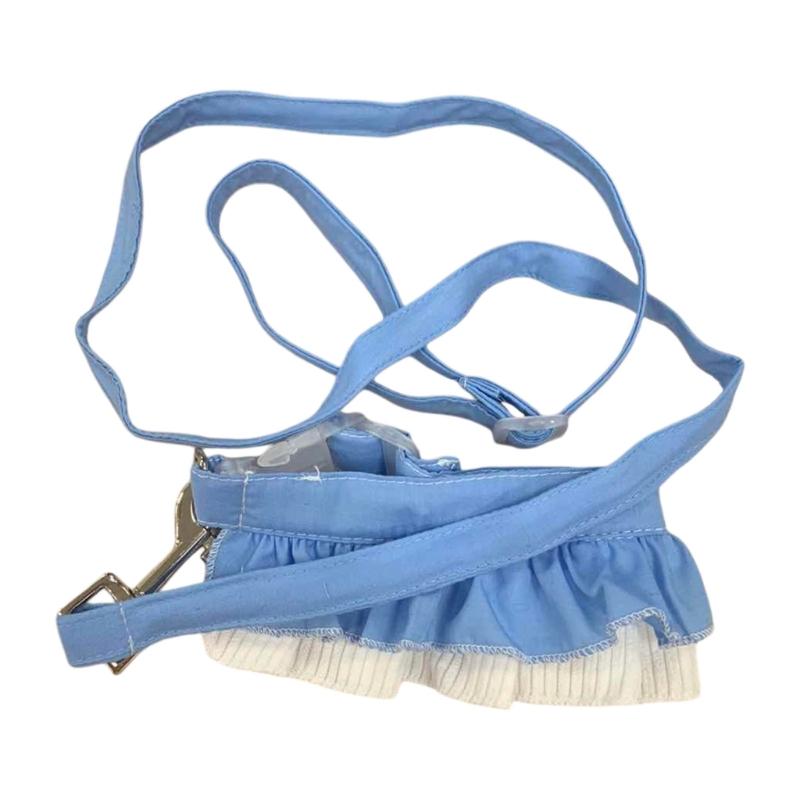 Breathable Dog Harness for Small Dogs No Pull Design Easy Walk Collar Adjustable Fit Leashes