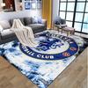 Football Club F.C Pattern Rug, Indoor/Outdoor Mat, for Picnic, Gameroom, Bedroom, Office, Living Room, Home Decor Carpet, Birthday Gift