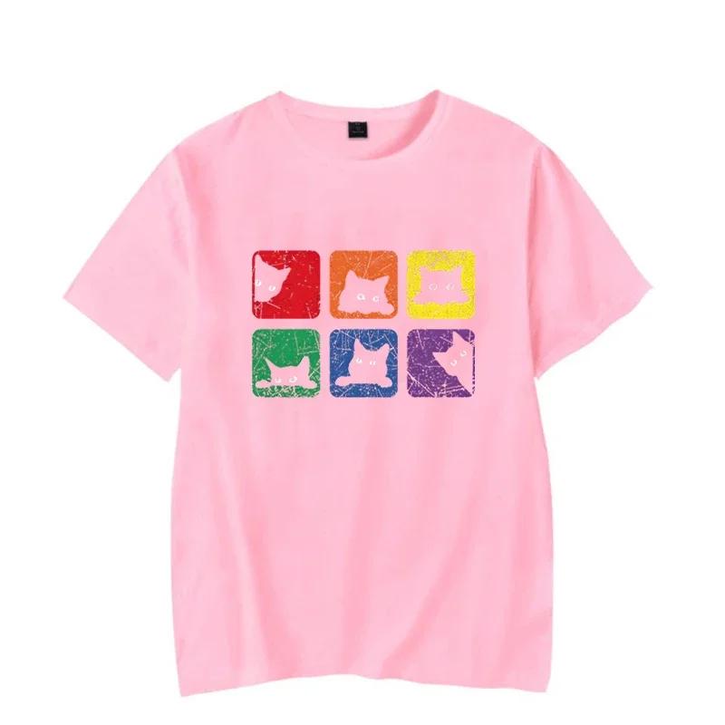 Unisexs Unisexs Lgbtq Tshirts Fun Pride Cat Graphic T Shirt Fashion Gay Trend Fashion Unisex Cat Lovers Gifts Streetwear