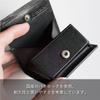 Tabarat Genuine Elephant Leather Coin Made in Respect for the Aged Day Gift Men's Purse, Japan, (Black)