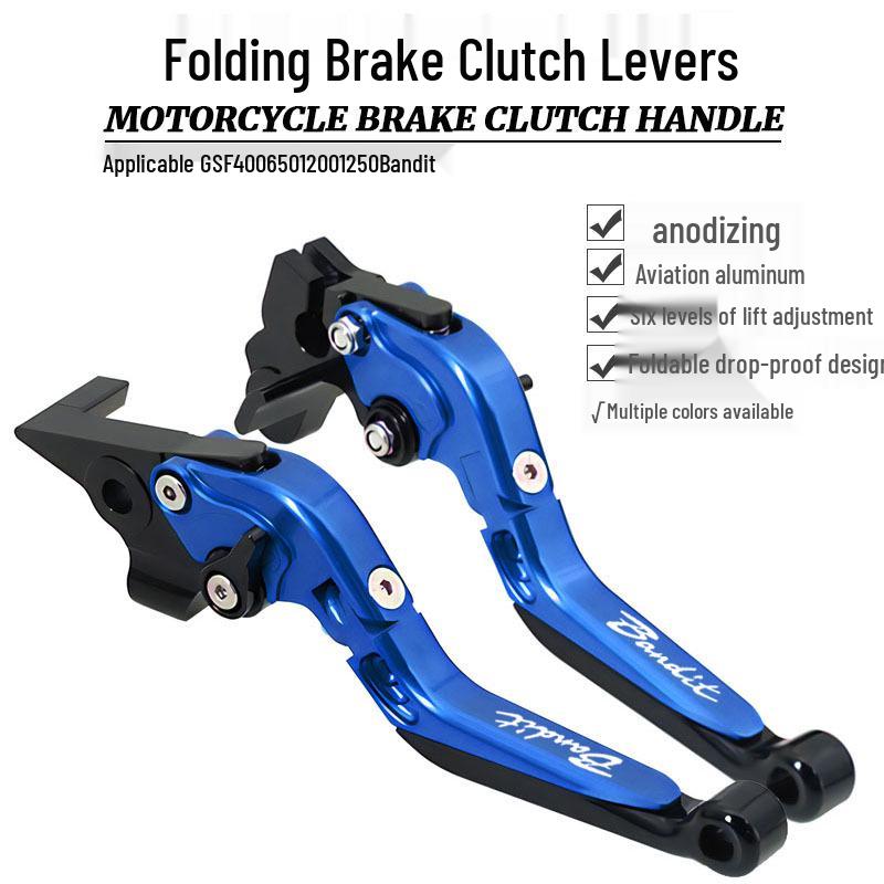 Bandit GSF400/650/1200/1250 Telescopic Folding Bullhorn Brake Clutch Levers