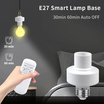 E27 Smart Lampenfassung Drahtlose Fernbedienung Lichtfassung Für Glühbirne Lampensockel Mit Fernbedienung Smart Timer Schalter