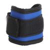 Ankle Strap Double D Ring Buckle Leg Strength Training Nylon Metal Exercise Ankle Cuff Blue
