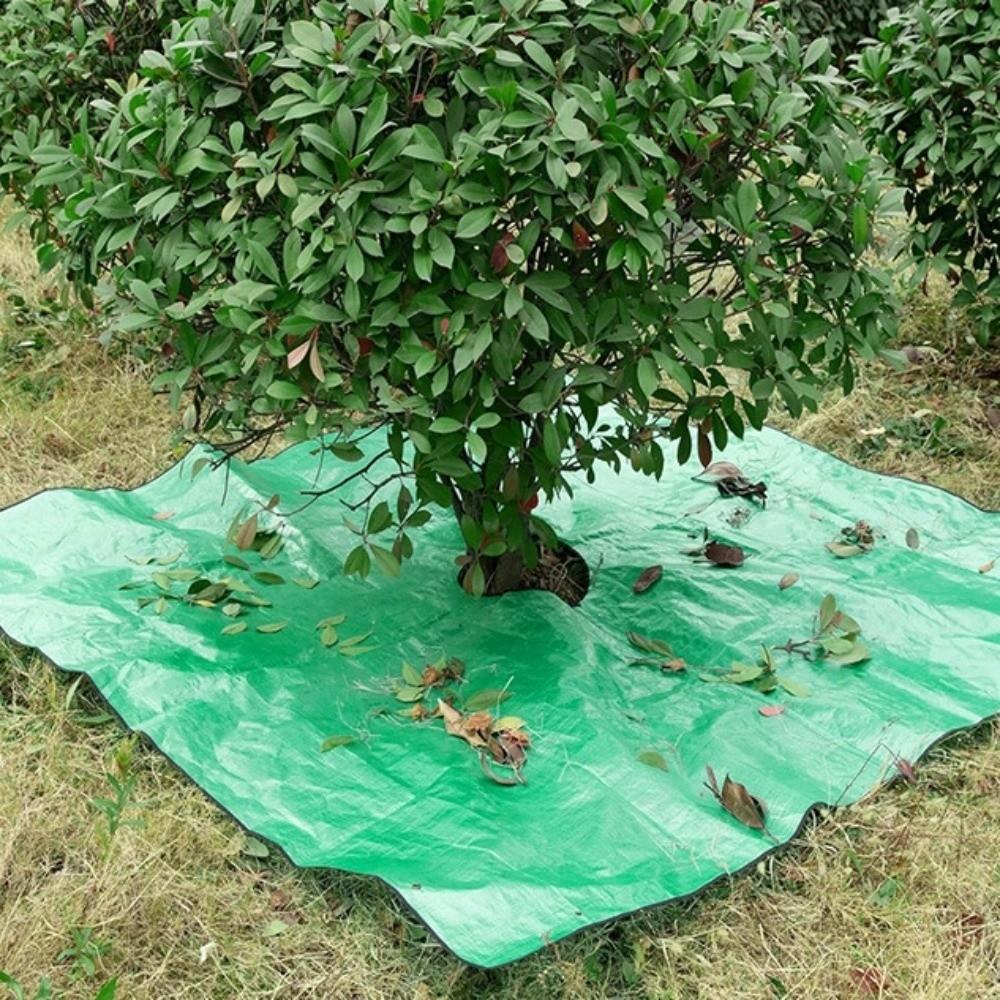 1m 3.28ft Trimming Shrubs Leaves Catcher Shrub Base Mulch Mat Garden Lawn Yard Maintenance