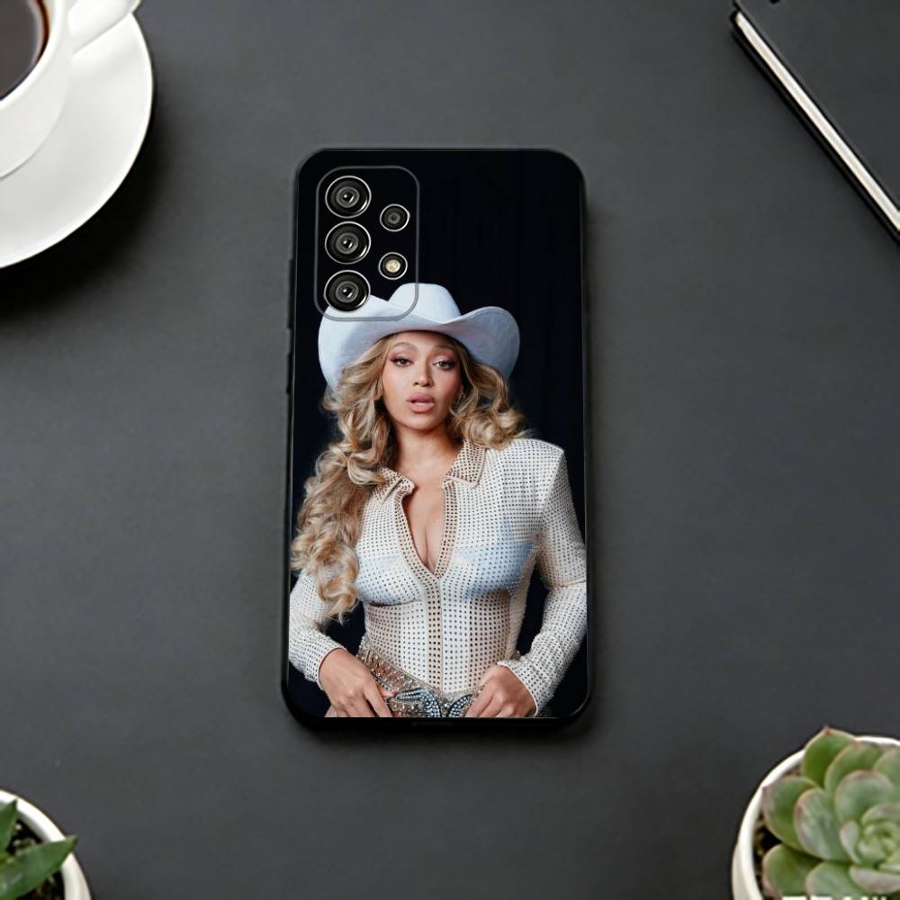 Beyoncé - Cowboy Carter Phone Case For Samsung S25,S24,S21,S22,S23,S30,Ultra,S20,Plus,Fe,Soft Silicone Black Cover