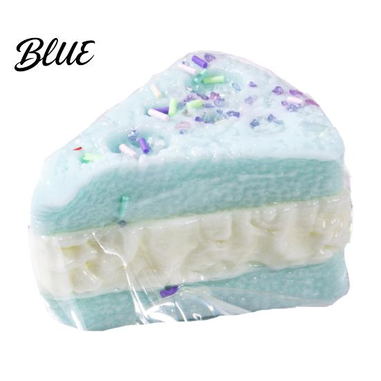 Food Stress Reliever Simulated Squeeze Toy Anxiety Relief Stretchy Rice Cake Triangle Cheese Portable Fake Decompression Tools Kids