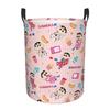 Anime C-Crayon S-Shin C-Chan Laundry Basket Collapsible Large Capacity Clothes Storage Bin Laundry Hamper