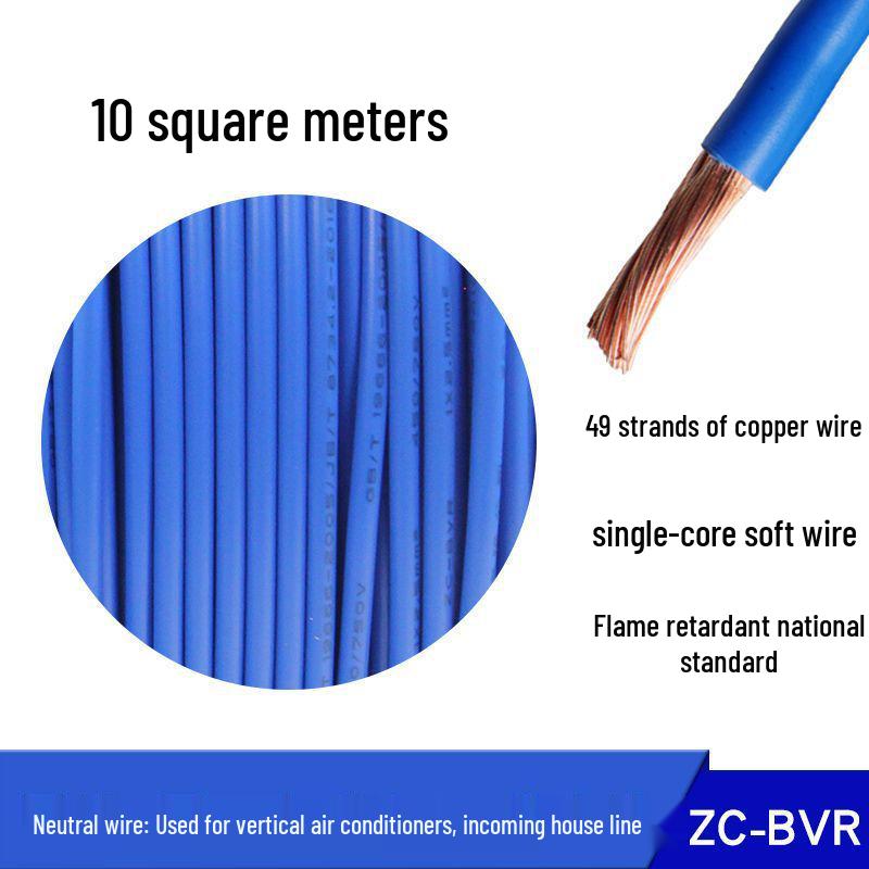 Zhujiang BVR 1.5 Sq Mm Soft Stranded Multi-Strand Copper Wire