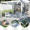 High Quality Clear Tent Flysheet Heavy Duty Anti Tear Windproof Snowproof Plastic Tarp Grommets Garden Patio Outdoor Farm Use