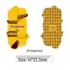 Gold Foil Treasure Chest Phone Sticker: Wealth & Prosperity New Year Gift