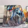 Coperta in Flanella con Stampa Swampert, Alta qualità Confortevole per Tutte le Stagioni, Decorazione per la Casa, Calore e Comfort