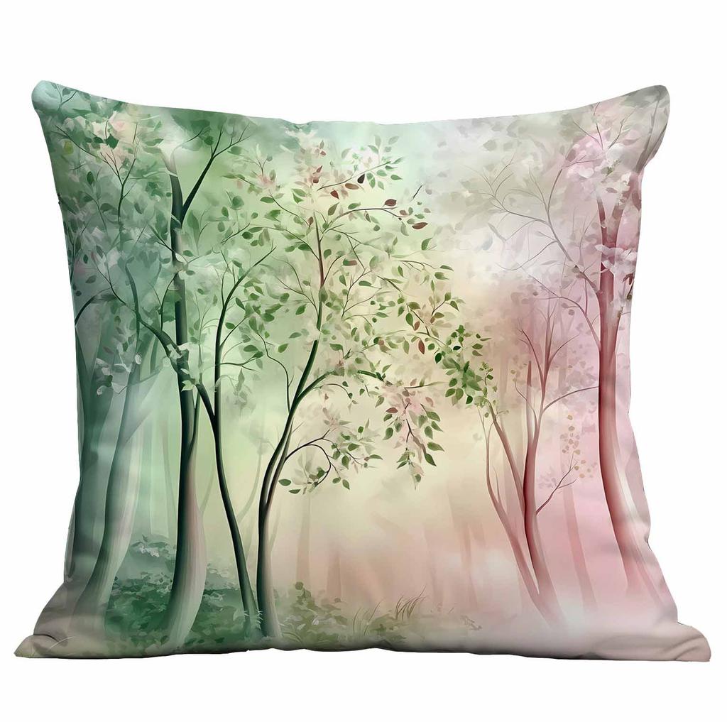 Nowa Piękna i Marzycielska Poszewka na Poduszkę w Kwiaty Domowa Poszewka na Poduszkę na Sofę