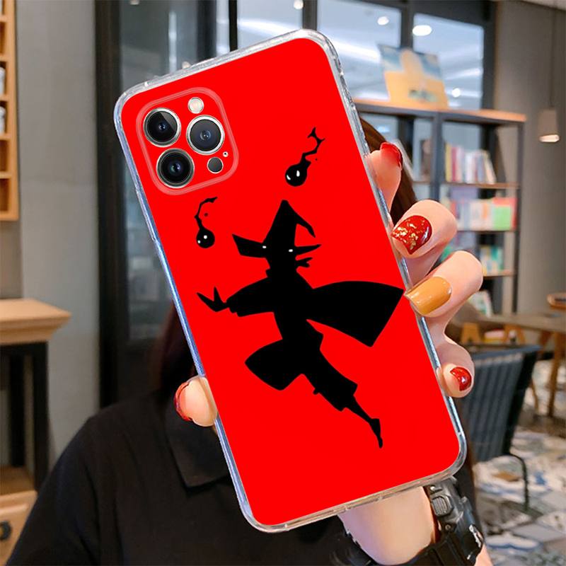 Pouzdro na telefon Fire Force pro iPhone 14 13 12 11 Pro Max XS X XR SE 2020 6 7 8 Plus Mini Průhledný kryt