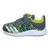 Adidas Fortarun Comfortable Durable Low-Top Walking Shoes Baby Shoes Gray Green BY8980