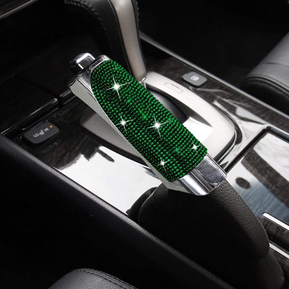 Universal Auto Handbremse Schützen Abdeckung Styling Diamant Strass Dekor Hohe Qualität ABS Anti Slip Bling Auto Zubehör Innen