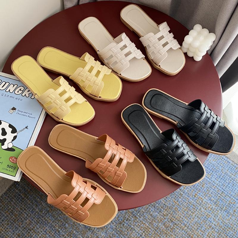 Papuci de vară cu plasă pentru femei: Sandale versatile de plajă, de casă și de exterior.