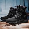 Fashion Men Boots Desert Tactical Boots High Top Outdoor Hiking Shoes Ankle Work Safty Sneakers Climbing Shoes
