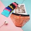 Sexy Unterwäsche-Wäsche-Frauen-transparente Spitze-Schriftsatz-Damen-Schlüpfer 6 PC/Menge