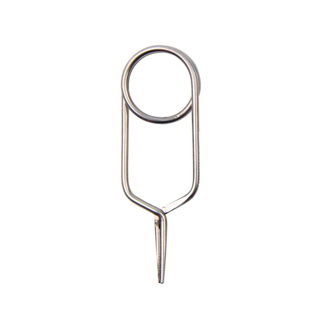 Stainless Steel Fly Tying Tool Lures Creation Feather Wrapping Tool Portable Lure Making Clips