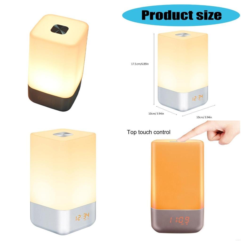 

Night Light and Alarm Clock 2 in 1 With Simulated Sunrising Sunset Lighting X3UC China Mainland