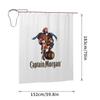 Captain Morgan Shower Curtain Bathroom Polyester Waterproof Bath Curtains With Hooks