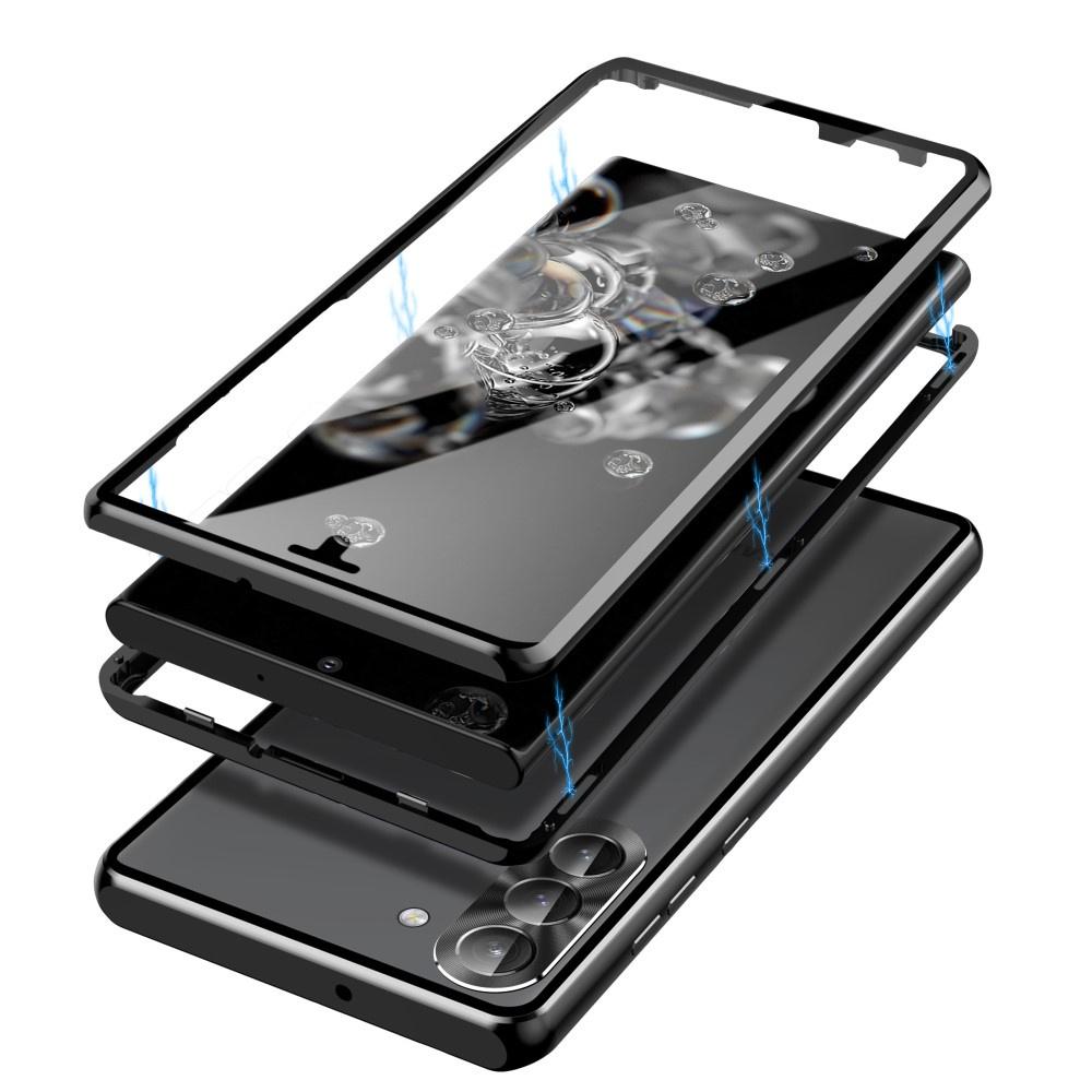 Samsung Galaxy S23 Case, Magnetic Dual Glass, Black