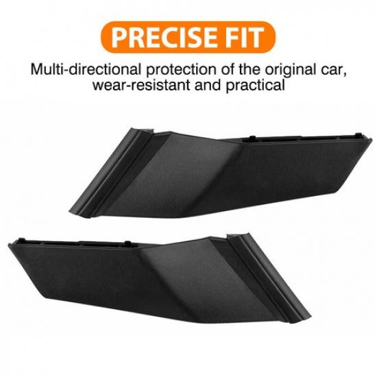 1 Pair Front Wiper Side Cowl Extension Cover Trim For Toyota Corolla 2014-