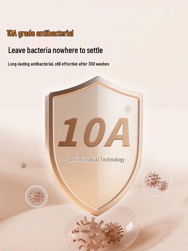 Hengyuanxiang Women's 10A Antibacterial Pure Cotton Thermal Cardigan Set