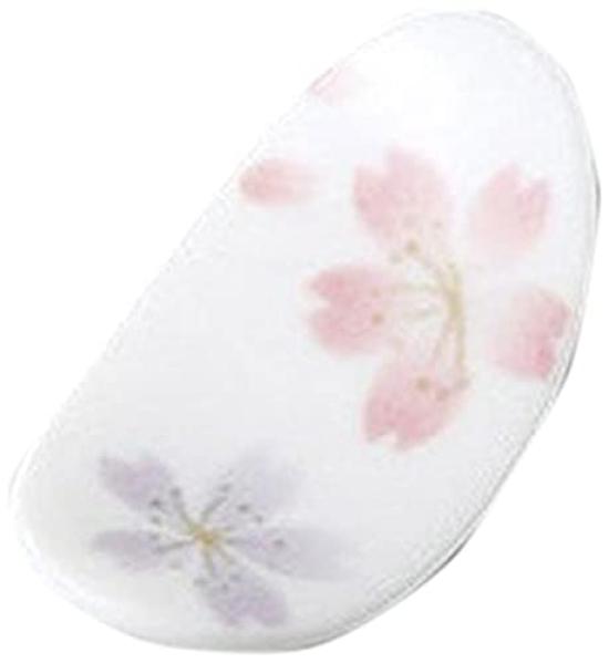 

Set of 10 chopstick rests Ancient capital cherry blossom chopstick rest x x Japanese Commercial (white porcelain) [5.1 2.8 1.7cm] [Restaurant, Inn,