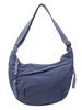 Casual Large Capacity Canvas Shoulder Bag With Zipper For Daily Use