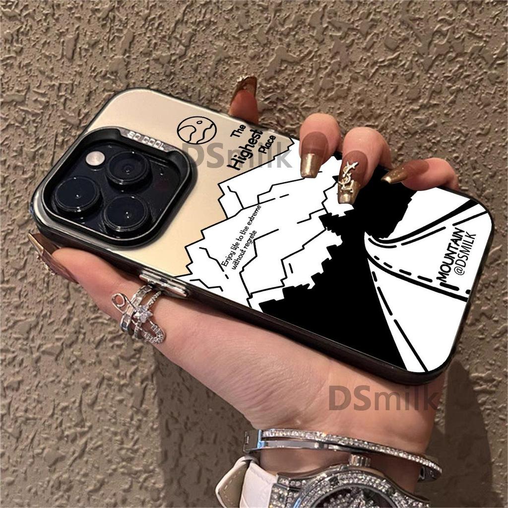Anti-Drop Hard Case for iPhone 11, 13, 14, 15, 16 Pro - Snow Mountain Design, Compatible with 11XsMax and 7/8 Plus