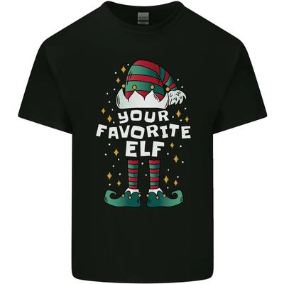 Votre Elfe Préféré T-shirt de Noël Drôle Xmas Garçons Filles
