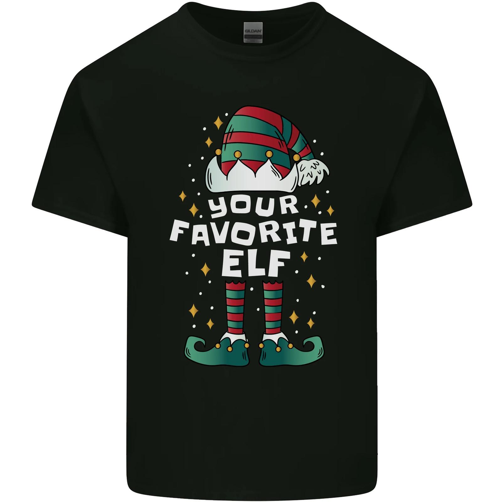 

Your Favourite Elf Funny Christmas Xmas T-Shirt Boys Girls 4XL