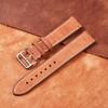 Vintage Italian First Layer Cowhide Watchband 20mm 22mm Handmade Vegetable Tanned Leather Watch Strap Men Wristband Bracelets