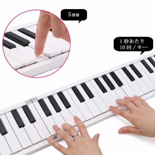 Rakuby 88-Key Foldable Portable Digital Piano for Beginners and Children