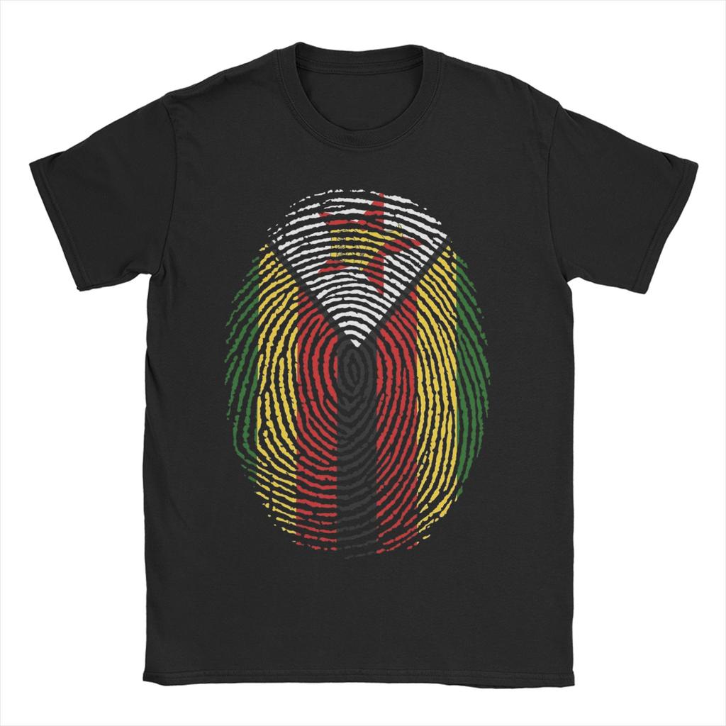 Coat of Arms of Zimbabwe Unisex Women T Shirts Unique Tee Shirt Short Sleeve Crewneck TShirt Pure Cotton Gift Idea Clothes